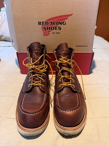 Redwing classic moc toe boots - moc,