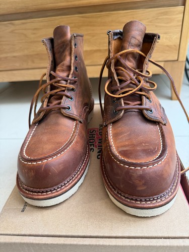Red wing boots 1907 worn - boots,