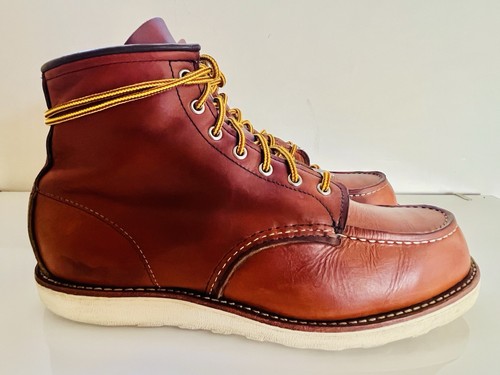 Red wing 875 classic moc - red, toe