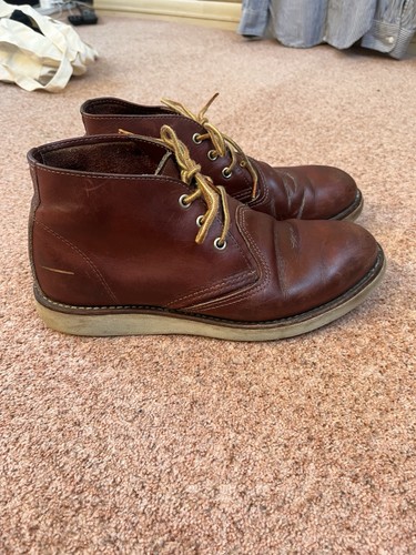 Red wing chukka boots - chukka,