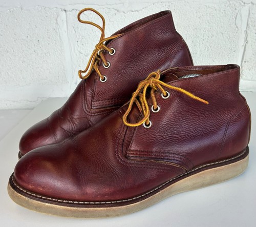 Red wing shoes chukka - red,