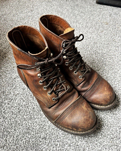 Red wing shoes - red,