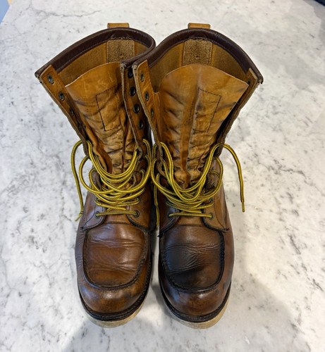 Red wing shoes - shoes, brown