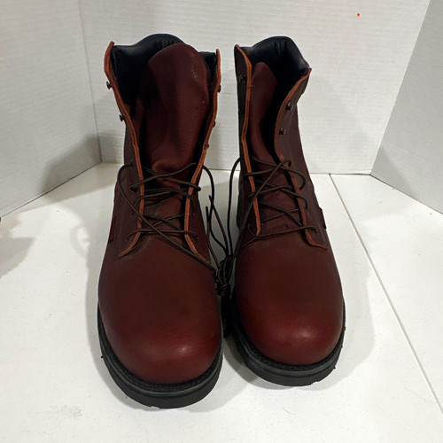 Red wing shoes men leather - red,