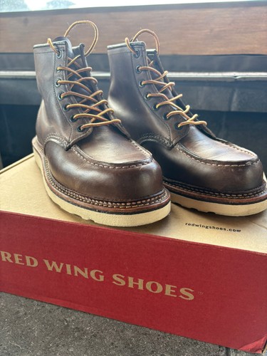 Red wing 8883 boots - red, concrete