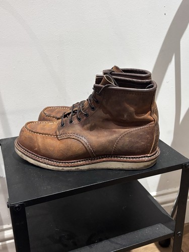 Red wing shoes 1907 moc - shoes, toe