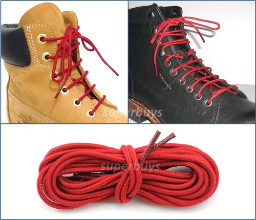 Red 120cm timberland hiking - red,