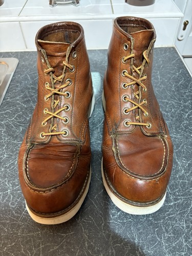 Red wing 875 moc - red, toe