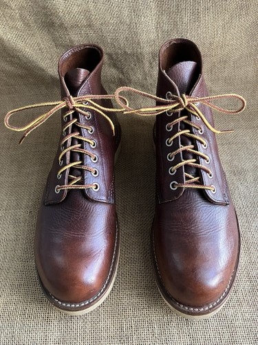 Red wing 8196 briar - oil, slick