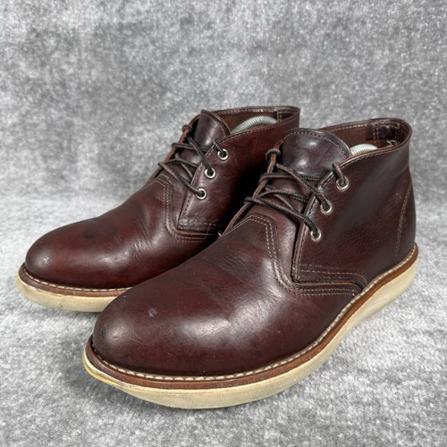 Red wing boots men 5 - red, 9.5