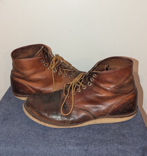 Red wing 9111 leather - leather, boots