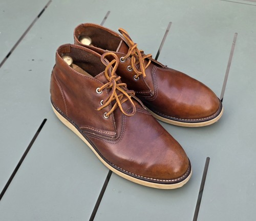 Red wing chukka - red, 9