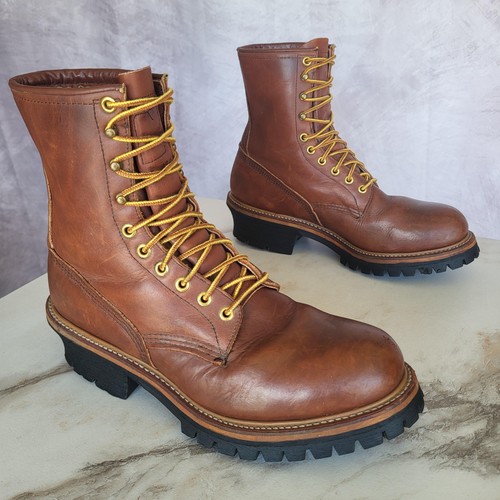 Red wing 4418 logger boots - wing,