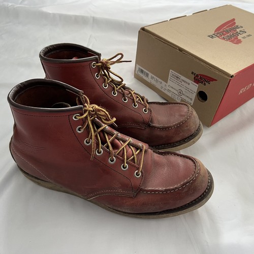 Well worn red wing - worn,