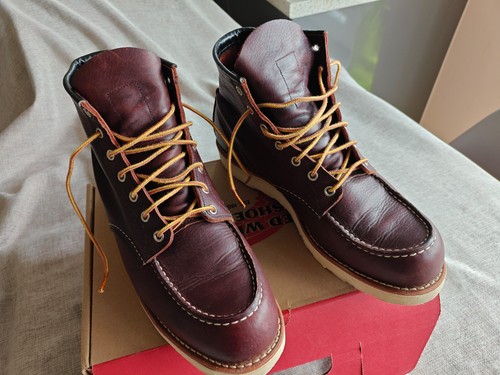 Red wing classic work moc - red, 6"