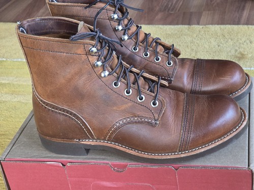 Red wing shoes iron - red,