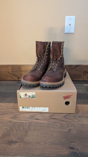 Red wing heritage logger boot - red,