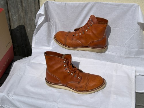 Mens red wing - red, iron
