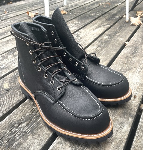 Red wing heritage roughneck - red,