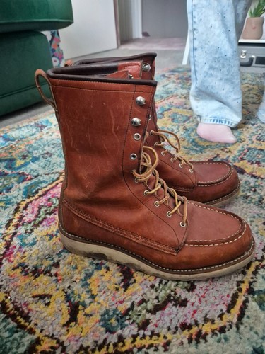 Red wing classic lace - up, boots
